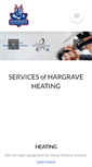 Mobile Screenshot of hargraveheating.com